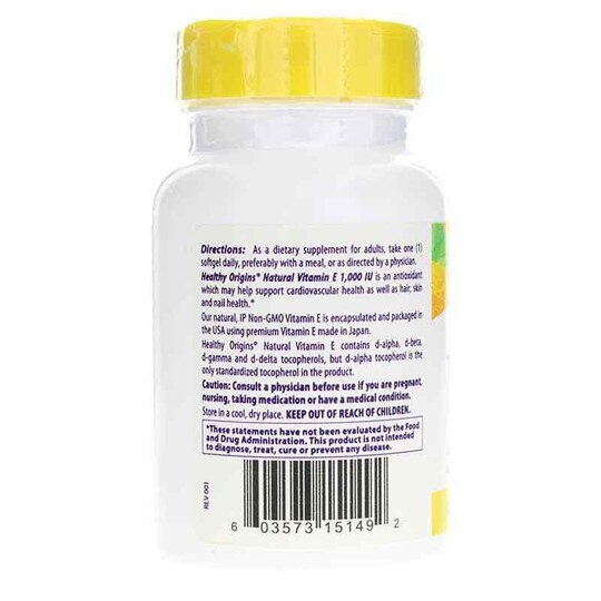 Vitamin E 1000 IU, HLO